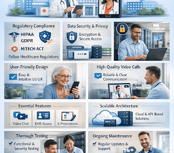 Telemedicine App Development Best Practices: A Detailed Guide for Healthcare Innovators