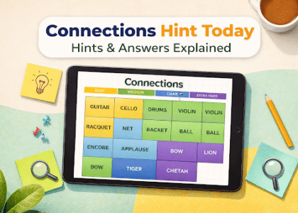 Connections Hint Today: Hints & Answers Explained