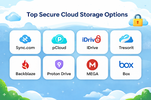 Best Cloud Storage Alternatives For Secure Storage In The US